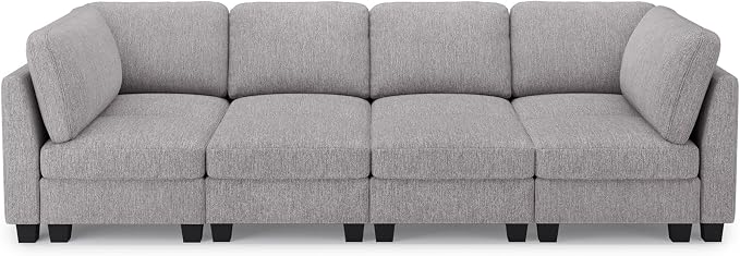 Belffin 111" Cloud Sectional Sleeper Sofa - Image 9