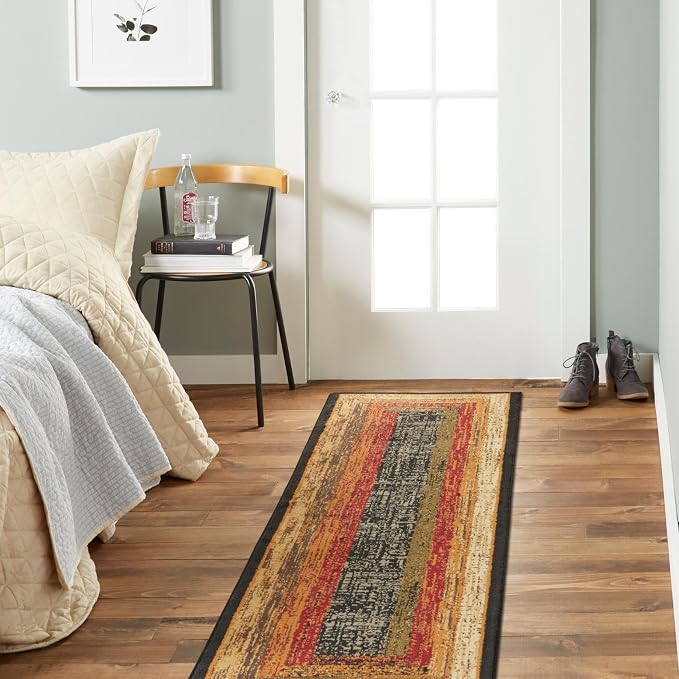 Home Dynamix Royalty Vega Contemporary Geometric Runner Area Rug - Image 2