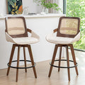 Set of 2 Mid Century Modern Counter Stools by KUNZENTLIVING
