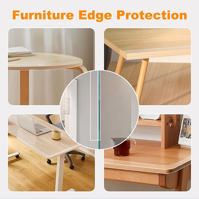 1.57 in x 6.6 FT, Self Adhesive Protective Bumper Guards - Image 6