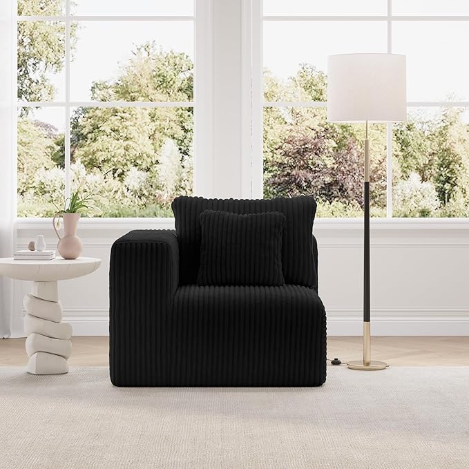 Novilla Modular Sectional Sofa, Modern Cloud Sectional Couch by Novilla