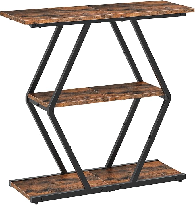 CHOEZON 3-Tier Console Table, Entryway Table, Sofa Table - Image 9