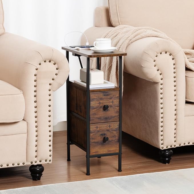 LOAKEKEL Narrow Nightstand - Image 2