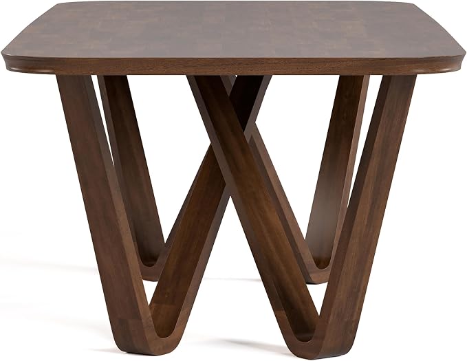Furniture of America Nazaen I 94.5" Mid-Century Modern Solid Wood Live Edge - Image 5