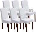 Genina Waterproof Chair Covers for Dining Room, Stretch Jacquard Dining Chair by Genina
