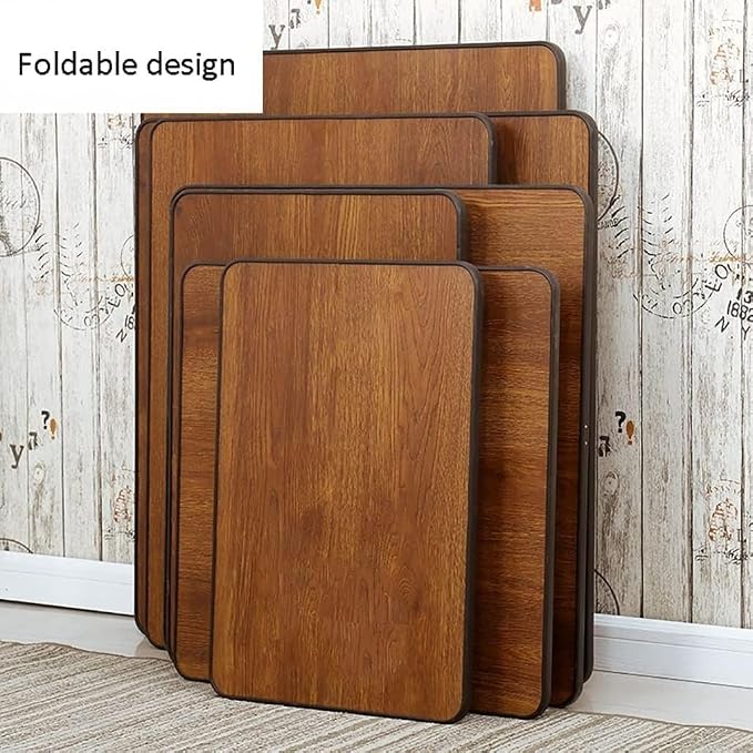 Japanese-Style Square Folding Tea Coffee Table, Low Table, Dining Table - Image 6