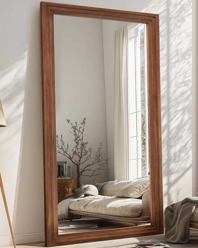 Full Length Mirror, Oversized Stand Up Mirrors Large Wall Mirrors, Wall Mounted - Image 2