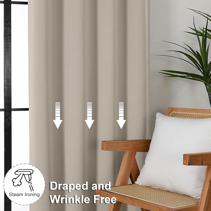 Simplebrand Stone Blackout Curtains - Image 6