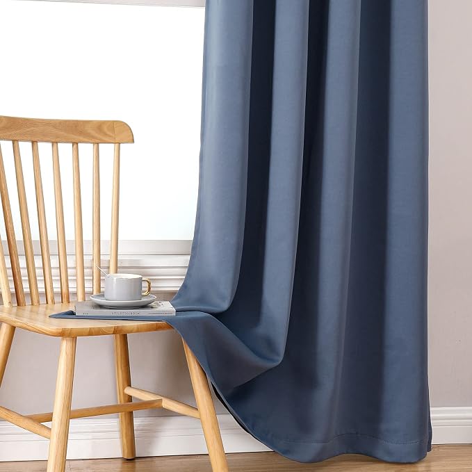 ChrisDowa 100% Blackout Curtains 102 inch Long - Image 7