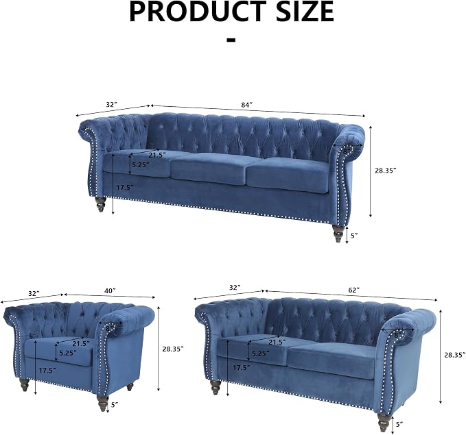 AVZEAR Living Room Accent Chair, Upholstered Sofa Chair Single Sofa Chair - Image 2