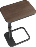 Kitstorack TV Tray Table, Adjustable Height & Rounded Metal Corners, Snack Table by Kitstorack