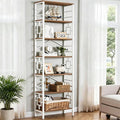 HOMISSUE Bookcase, 7-Tier Tall Bookshelf Metal Bookcase and Bookshelves by Homissue