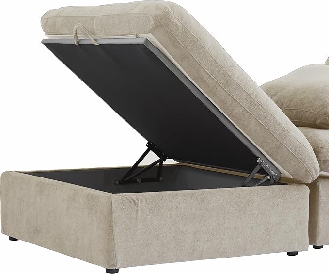 WJShome Ottoman, Modular Sectional Sofa, Minimalist Sofa Couch - Image 5