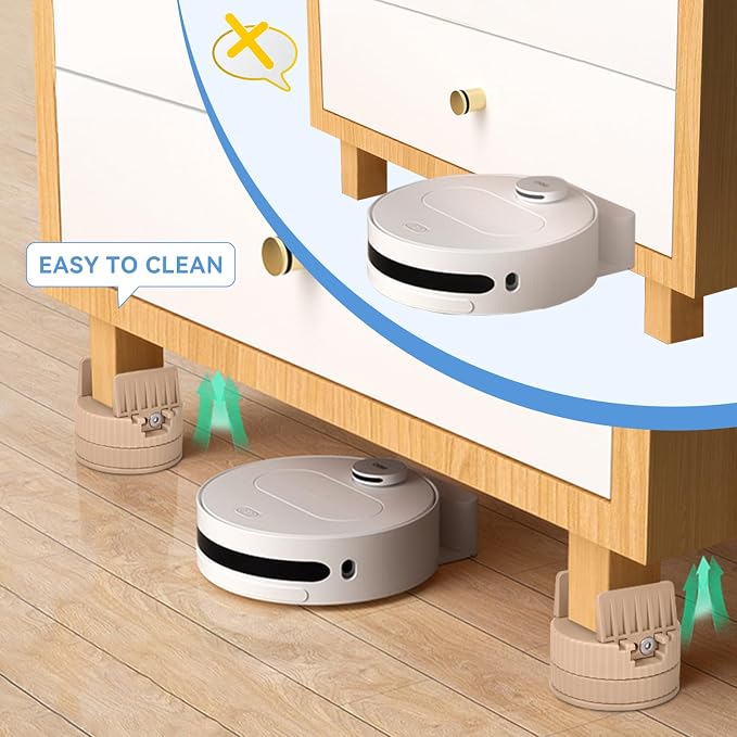 4 Pack Heavy Duty Bed Risers - Image 5