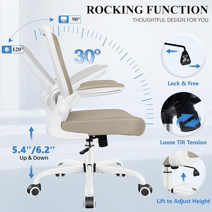 FelixKing Office Chair, Ergonomic Desk Chair Breathable Mesh Chairs Adjustable - Image 4