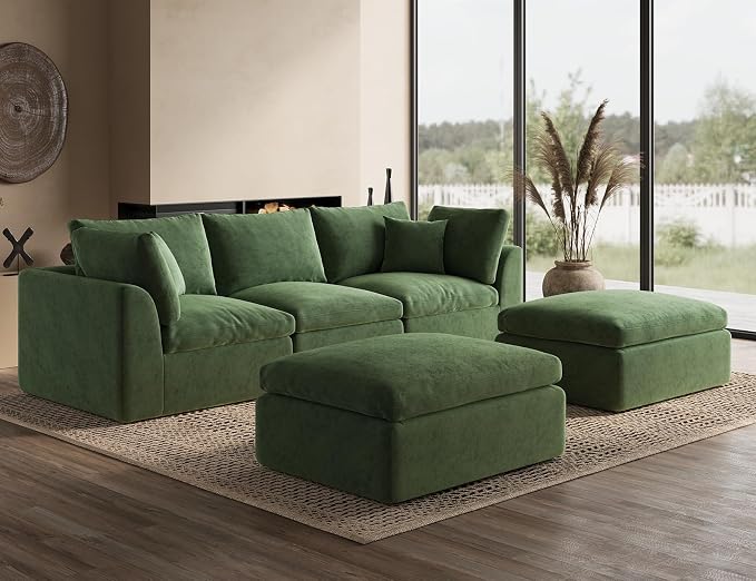 ohllob 110" Cloud Sectional Couches - Image 3