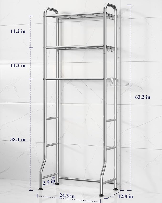 Kitsure Over Toilet Storage Rack - Image 2