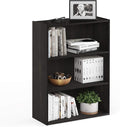 Furinno PASIR Book Shelf, 3-Tier Bookshelf, Storage Shelves Bookcase, 9.7 x by Furinno-FitsYourSpaceFitsYourBudget