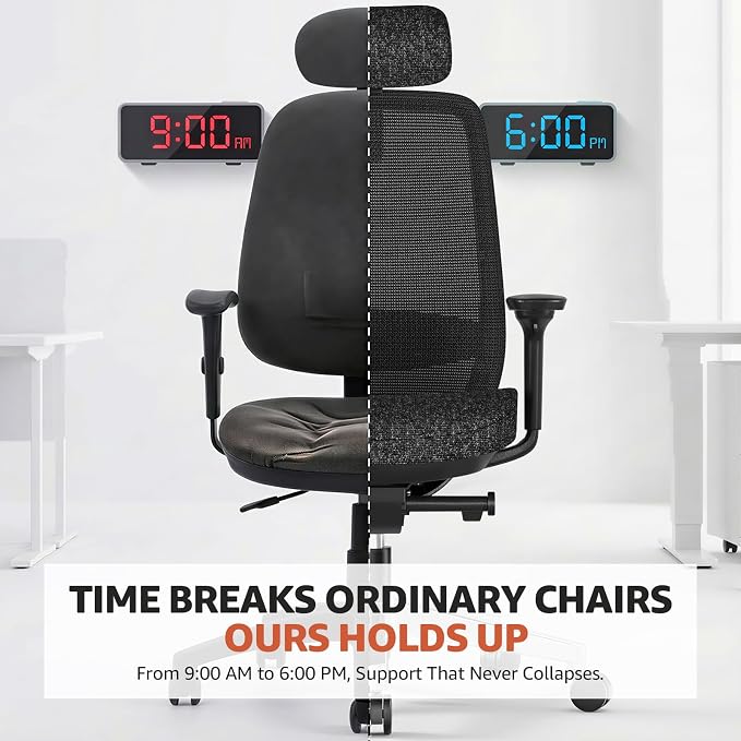 ErgoSift M2 Office Chair Ergonomic Desk Chair High-Back Mesh Desk Chair - Image 5