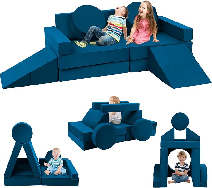 Edbuosy Toddler Couch Kids Sofa Modular by Edbuosy