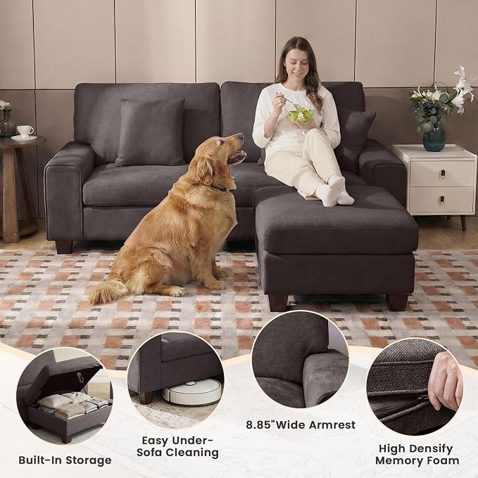 DOPEDIO L-Shaped Sectional Sofa - Image 3