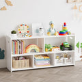 SpaceAid 5-Compartment Bookshelf, Montessori Bookcase by SpaceAid