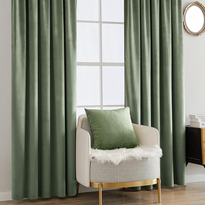 MIULEE Velvet Curtains 72 inches - Image 7