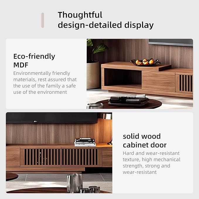 Adjustable Length 78"-103" TV Stand - Image 7