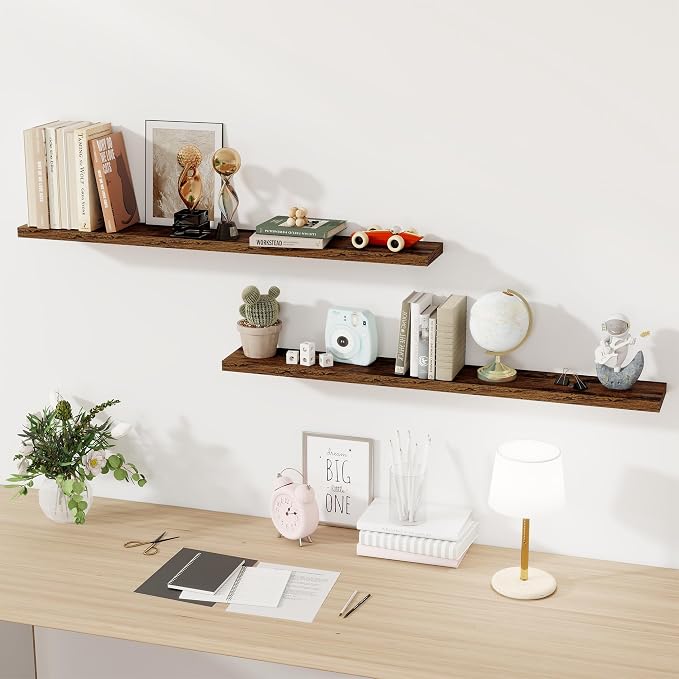 Floating Shelves for Wall, 48 Inch Floating Shelves for Home Decor, Wall - Image 7