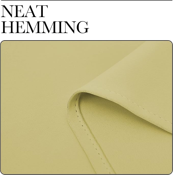 NICETOWN Bedroom Curtains Blackout Drapery Panels, 2 Panels, 42 x 54 Inch - Image 6