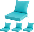 24x24 Inch Outdoor Chair Cushions Set of 4, Patio Furniture Cushions by Unknown