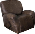 ANARACHON Recliner Chair Covers Leather Like, 4 Pieces Recliner Cover by ANARACHON
