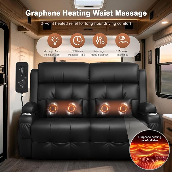 Power Loveseat Recliner Sofa - Image 5