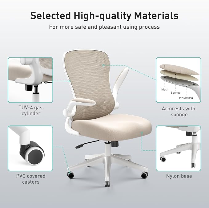 Hbada Office Chair Ergonomic Desk Chair, Office Desk Chairs - Image 7