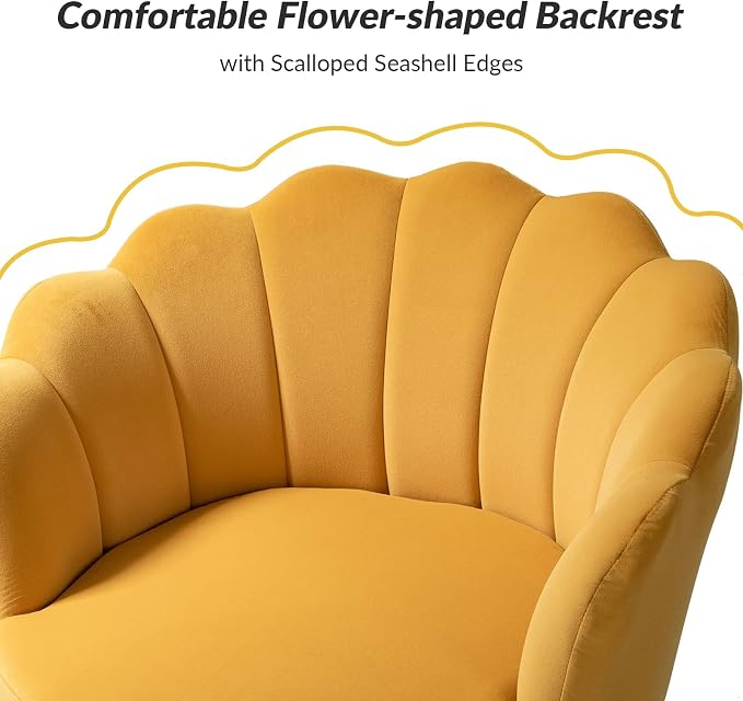 HULALA HOME Velvet Accent Chair - Image 5