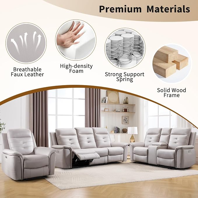 ANJ Power Recliner Chair for Adults - Image 7