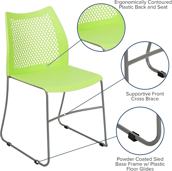 Flash Furniture Hercules Series Contoured Lobby Chairs - Image 5