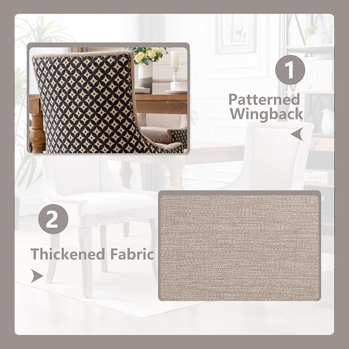 Modern Dining Chairs Set of 4, High Back Dining Chairs Side Chairs - Image 5