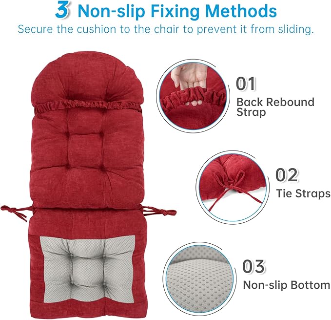 Rocking Chair Cushions Set - Image 3