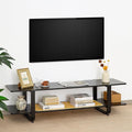 Bamboo TV Stand for TVs up to 65", Accent Entertainment Center by MordchilHF