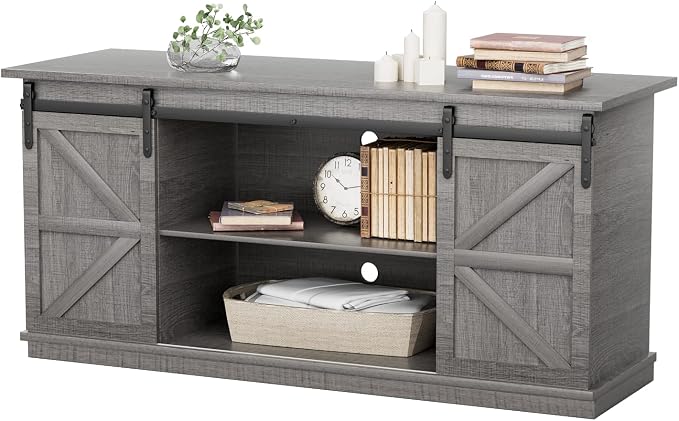 YESHOMY TV Stand for Televisions up to 65 Inches, - Image 8