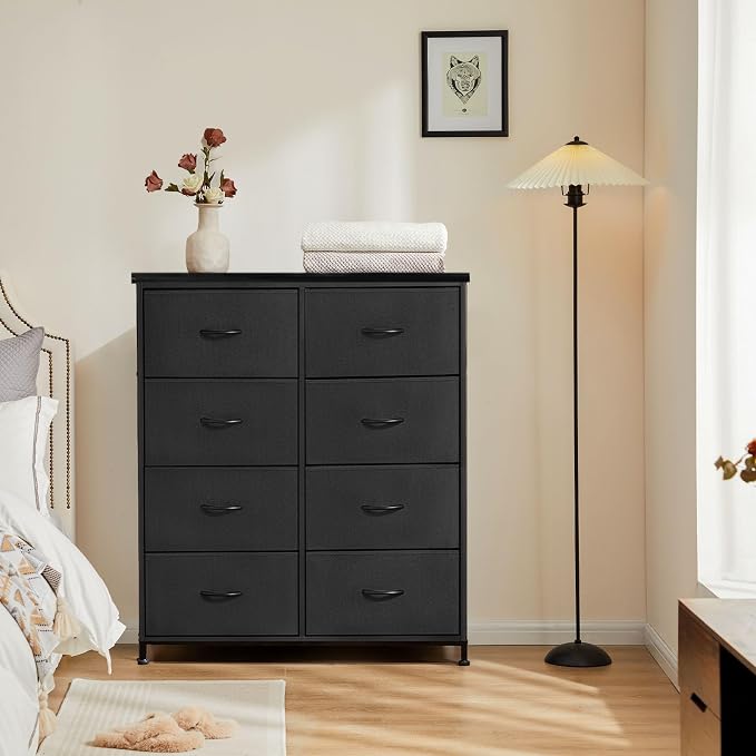 DUMOS 8 Drawer Dresser for Bedroom, Fabric Storage Organizer - Image 2
