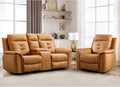 ANJ 2-Piece PU Leather Recliner Sofa Set by ANJ