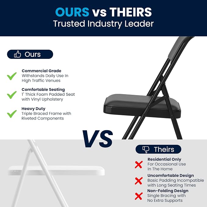Flash Furniture Hercules Series Metal Folding Chairs - Image 8