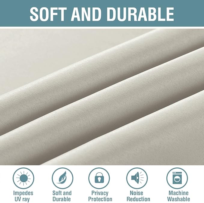 H.VERSAILTEX Blackout Curtain for Living Room Thermal Insulated Window - Image 4