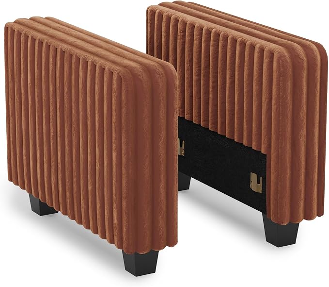 Belffin Plush Corduroy Modular Sectional Sofa Armrest Part Module - Image 9