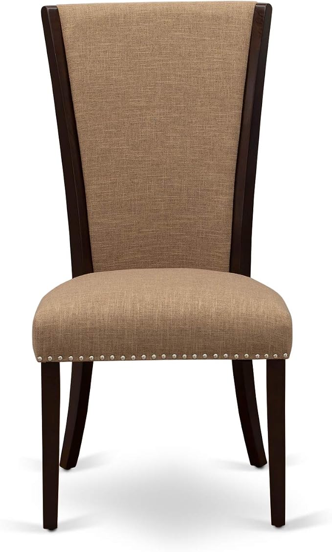 East West Furniture VEP3T47 Verona Modern Parson Chairs - Image 3