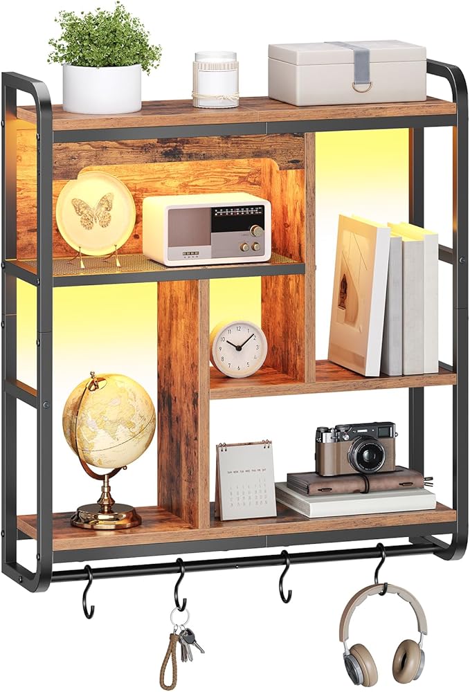 HOOBRO Gaming Floating Shelves by HOOBRO
