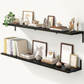 Fun Memories Deep Floating Shelves, 55W x 8D Floating Shelves Set of 2 by FunMemories