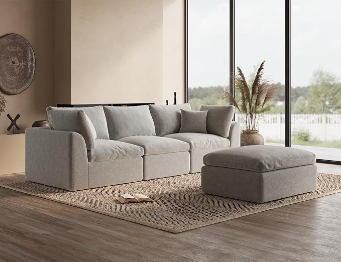 ohllob 110" Cloud Sectional Couches - Image 3